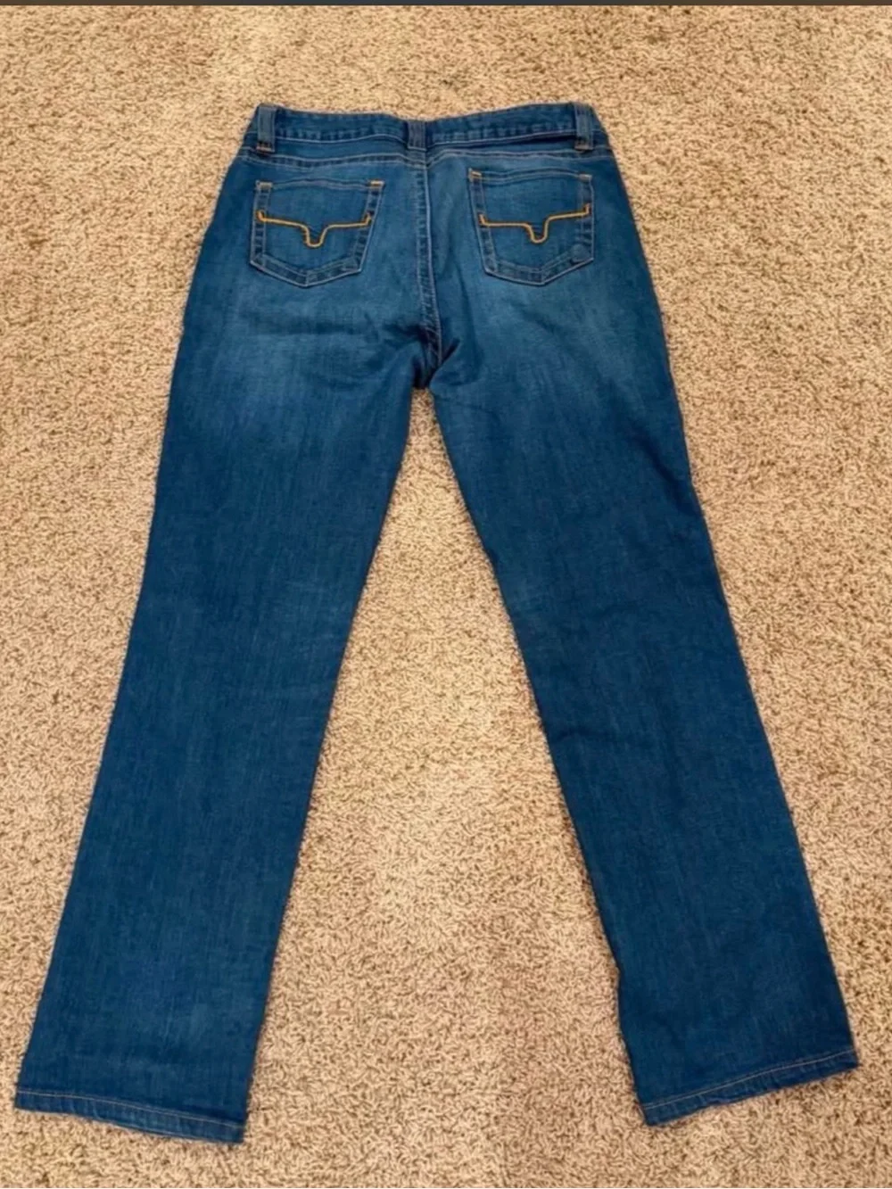 Kimes Ranch Women's Deep Blue Straight-Leg Jeans